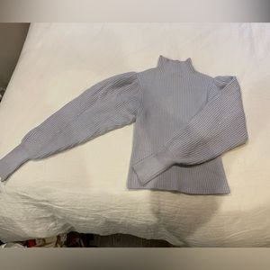Zara light blue turtle neck sweater